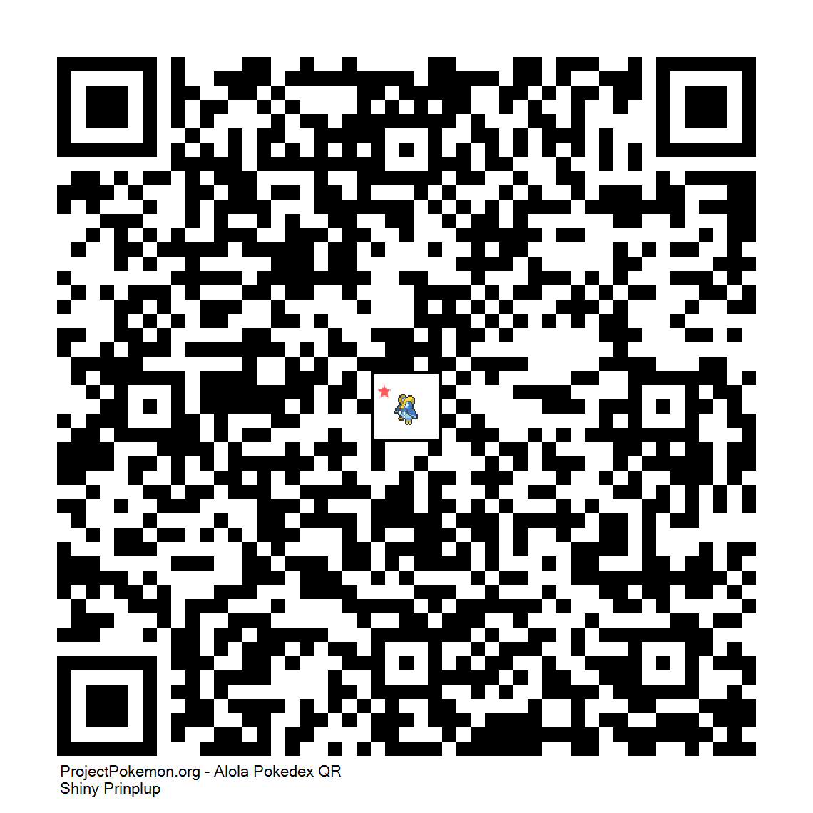 Cdigo QR de Prinplup variocolor